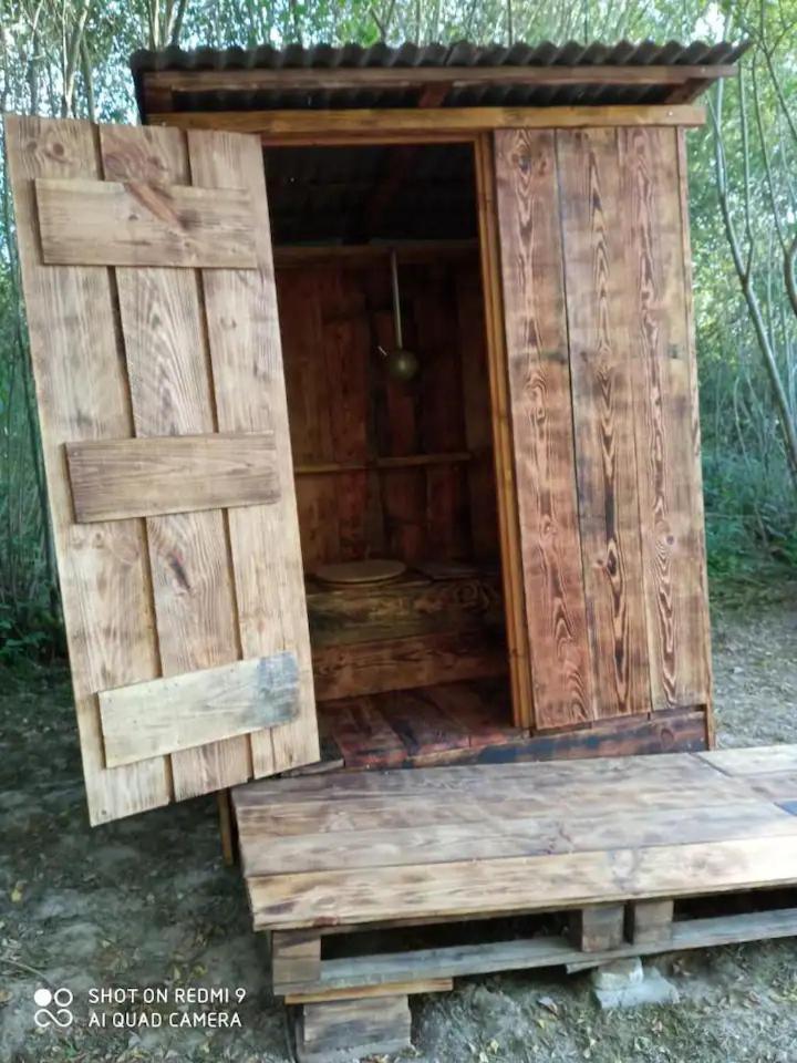 Tente Safari Lodge Dans Foret Luxuriante Vielle-Tursan Bagian luar foto